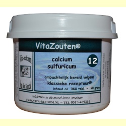Vitazouten Nr. 12 Calcium sulfuricum