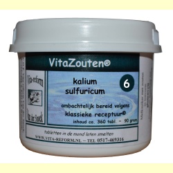 Vitazouten Nr. 6 Kalium sulfuricum