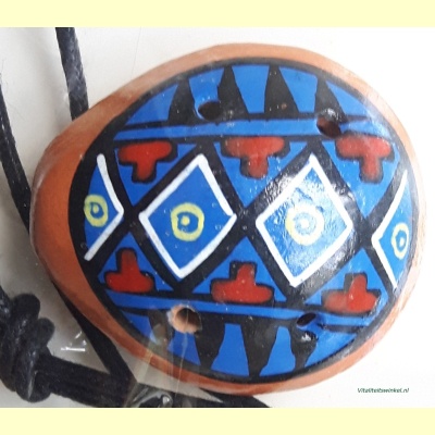 mexicaans_handgeschildert_terracotta_ocarina-blaasinstrumentje-04motief