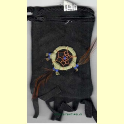 zwart_groen-suede_dromentasje_ook_wel_pendeltas